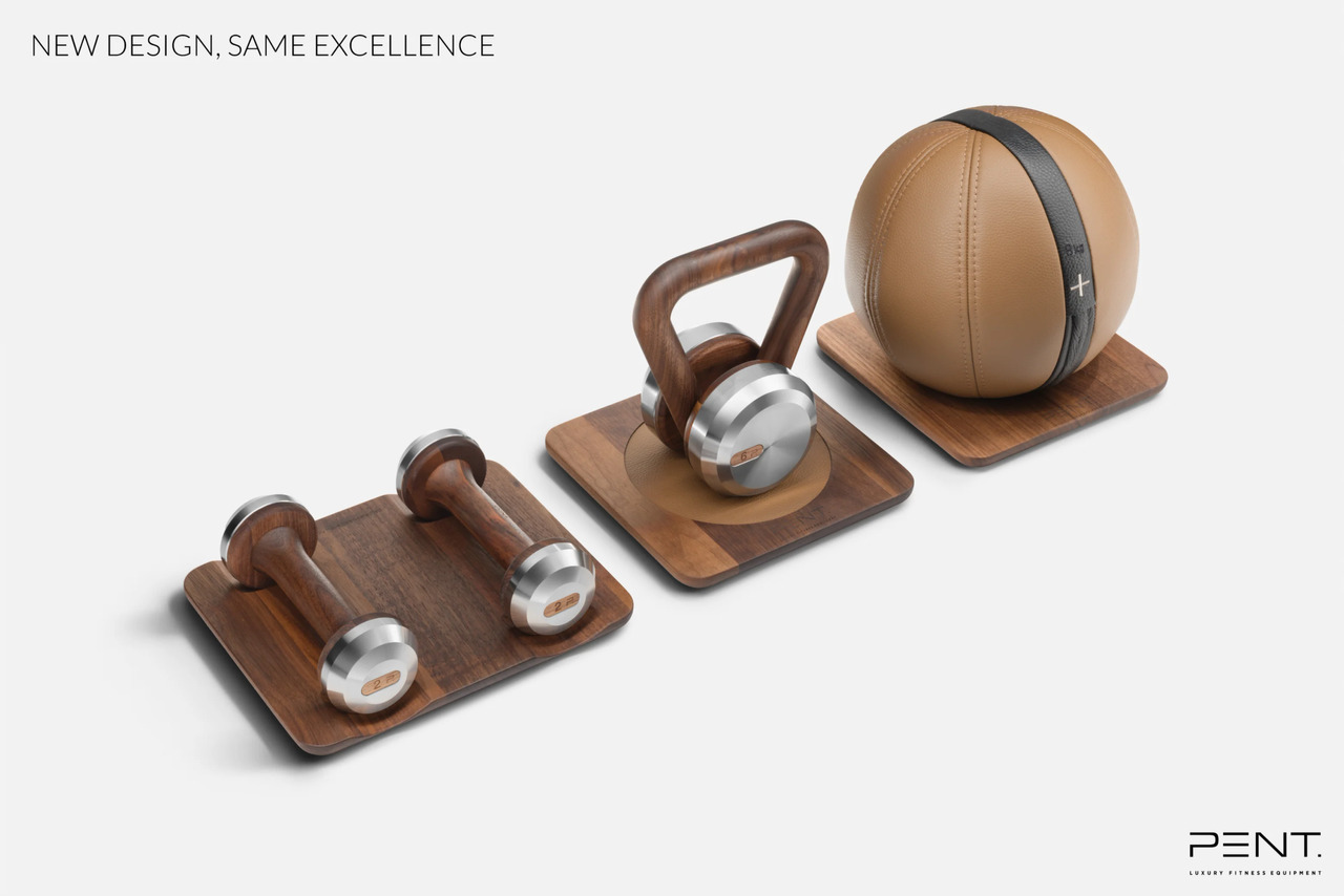 LOVA™ Kettlebell with Wooden Stand, view 2