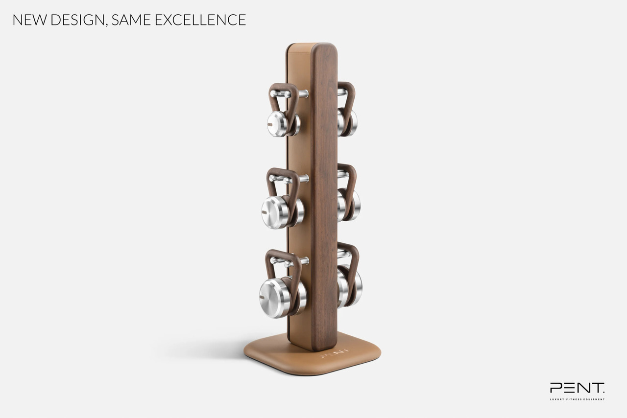 LOVA™ SET, Kettlebells with Vertical Stand, view 2