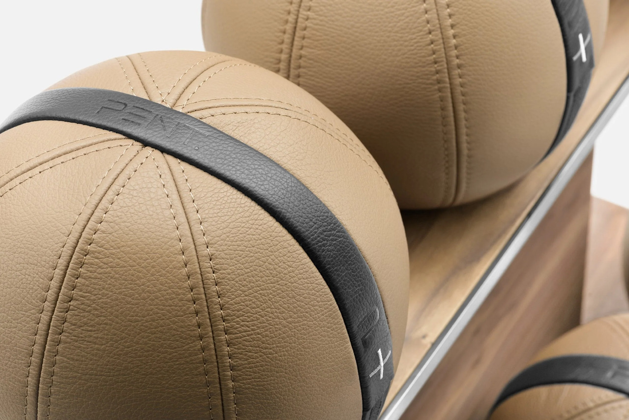 MOXA™ Set, Weighted Exercise Balls with Horizontal Stand, view 2