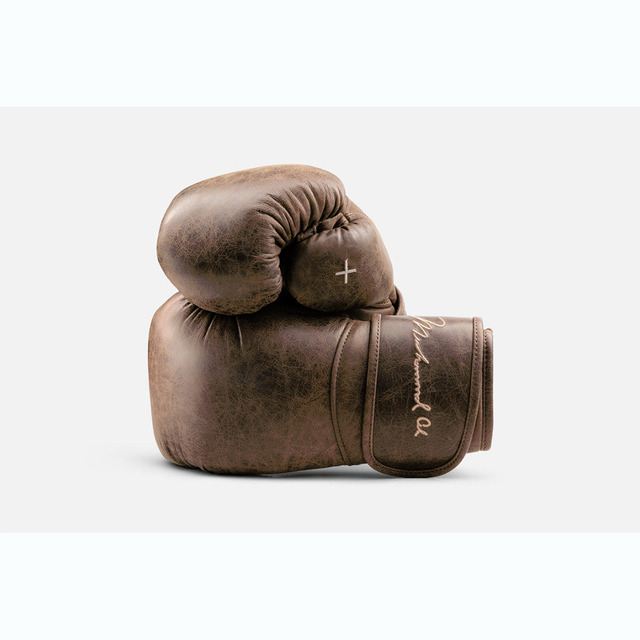 PENT. x Muhammad Ali, Vintage Brown Boxing Gloves