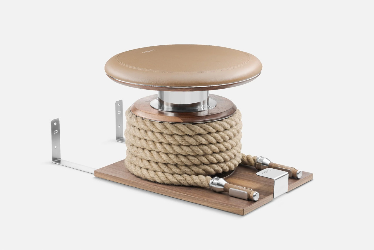 LINA-SET™ Premium Battle Rope for Gyms (with Stand), view 2