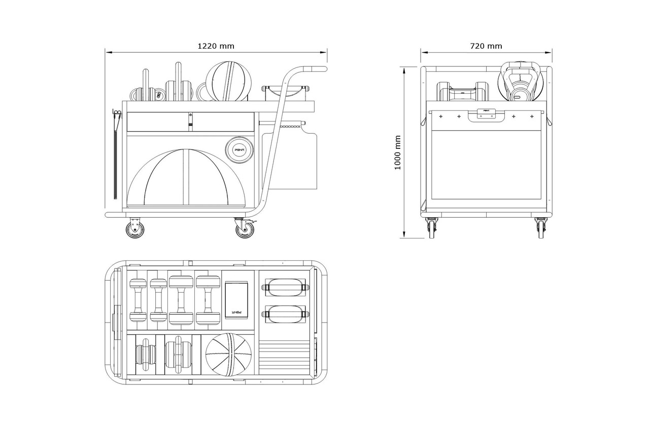 SOPHIA™ Fitness Equipment Set, view 5
