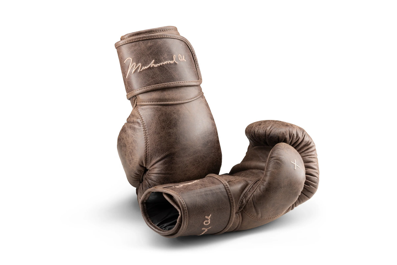 PENT. x Muhammad Ali, Vintage Brown Boxing Gloves, view 3