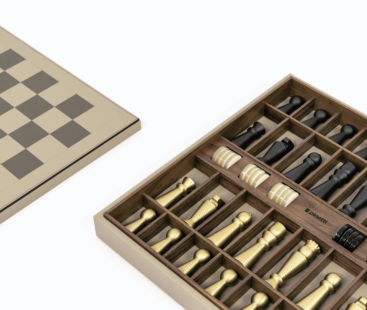 Chess and Draughts Board, view 3