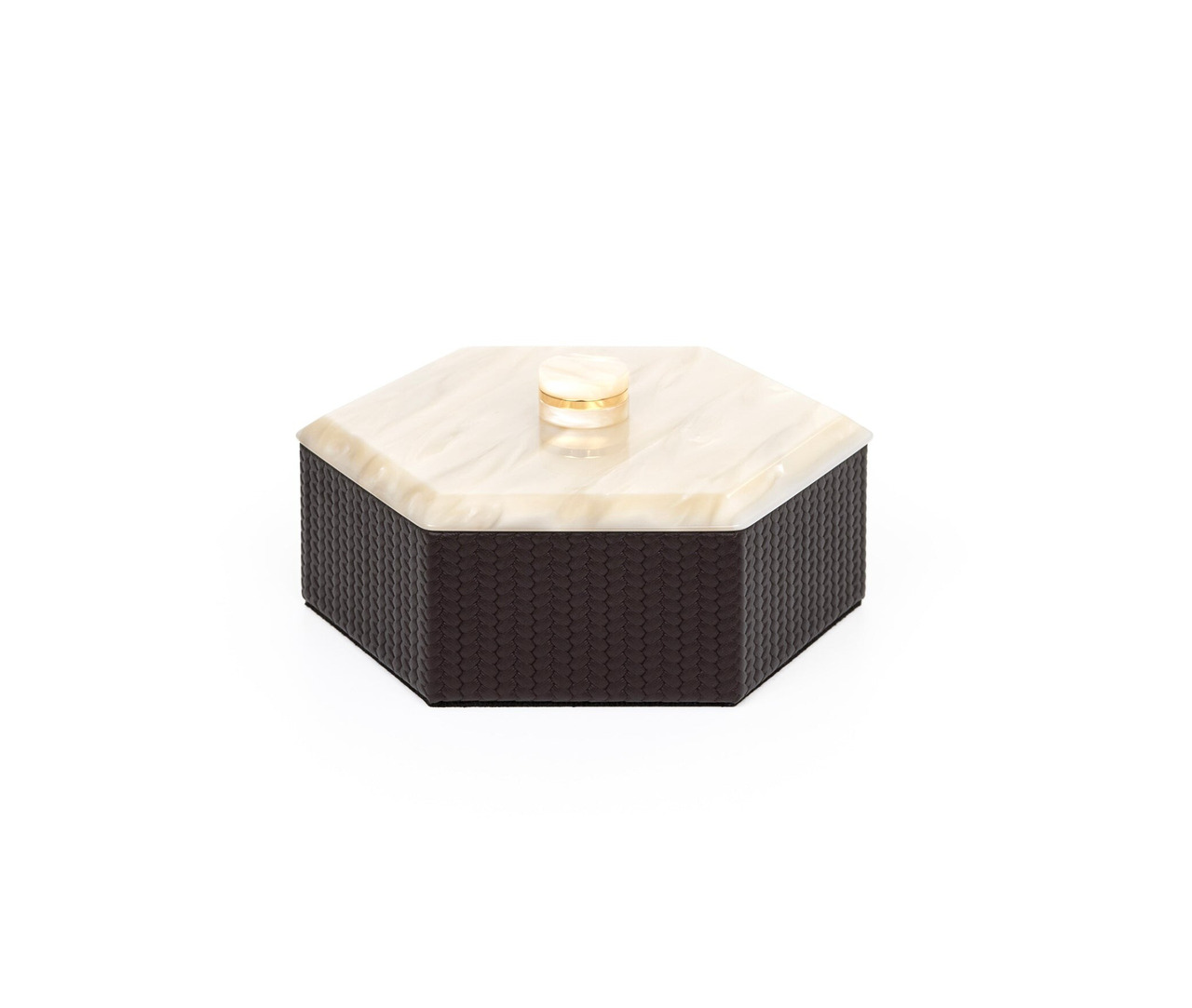 Kelly Round Hexagonal Box, view 2