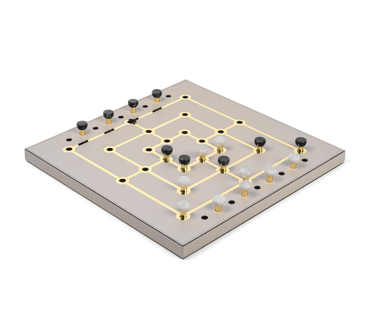 Nine Men's Morris Board Game