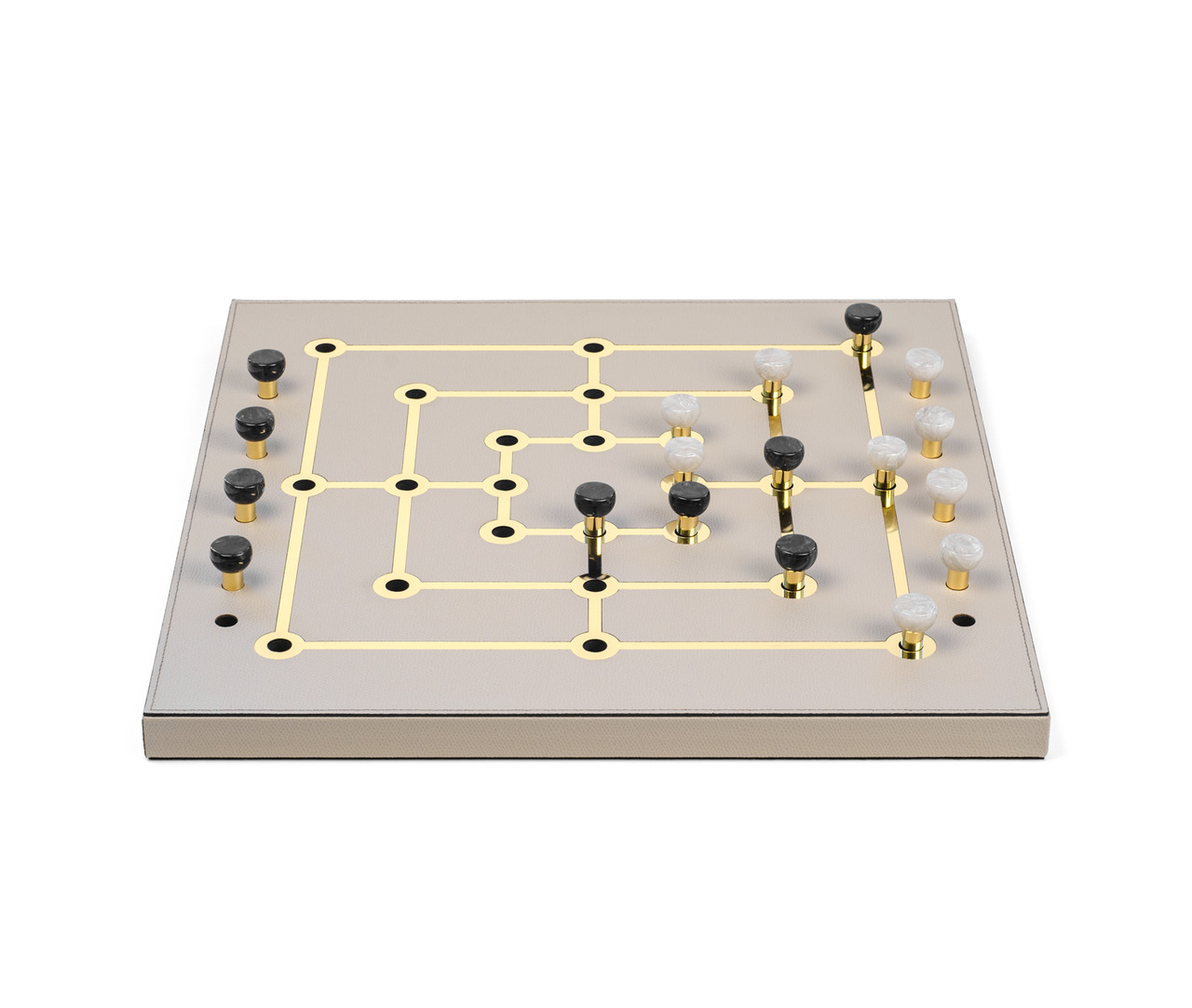 Nine Men's Morris Board Game, view 2