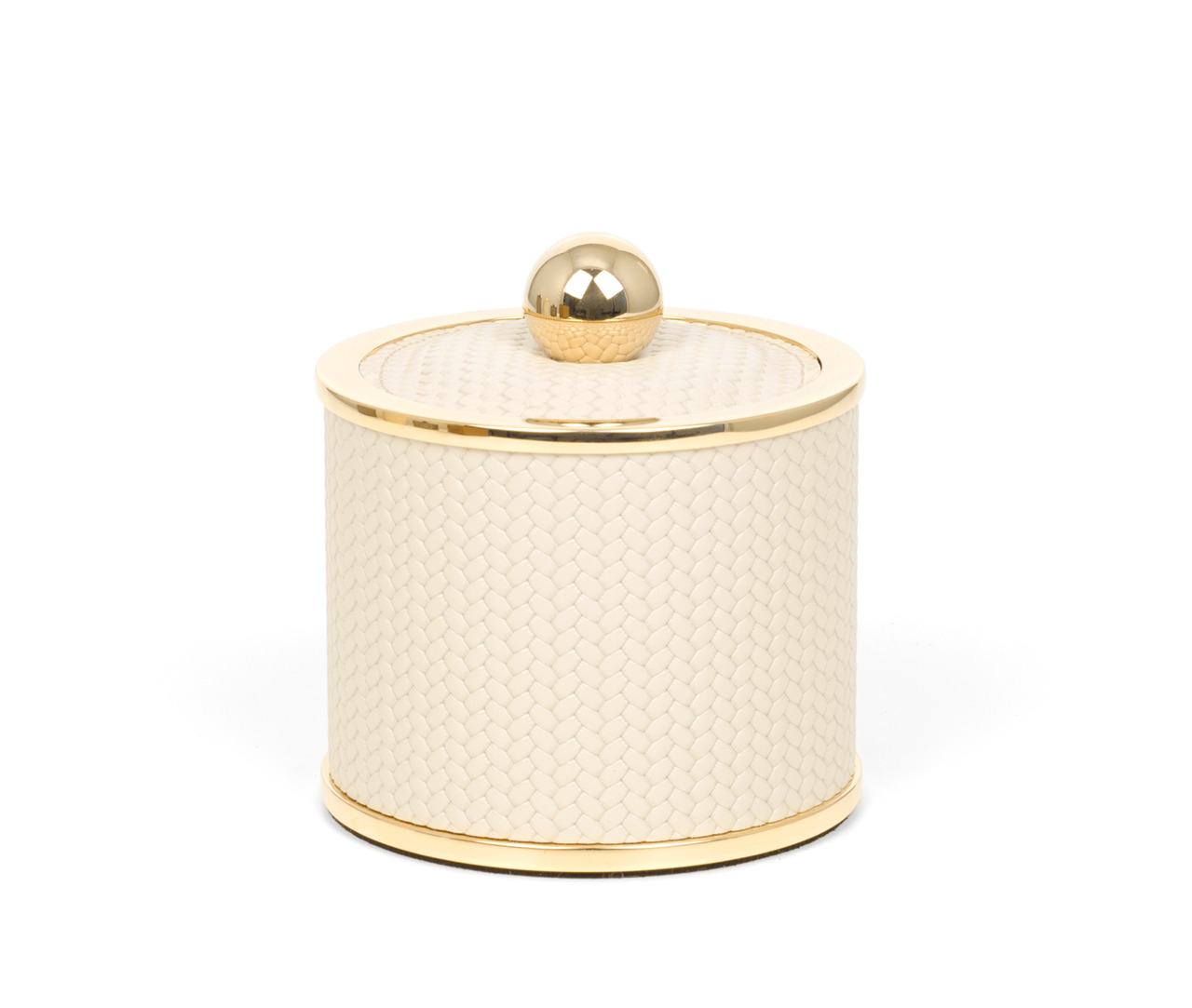 Olimpia Round Cotton Pad Container, view 2