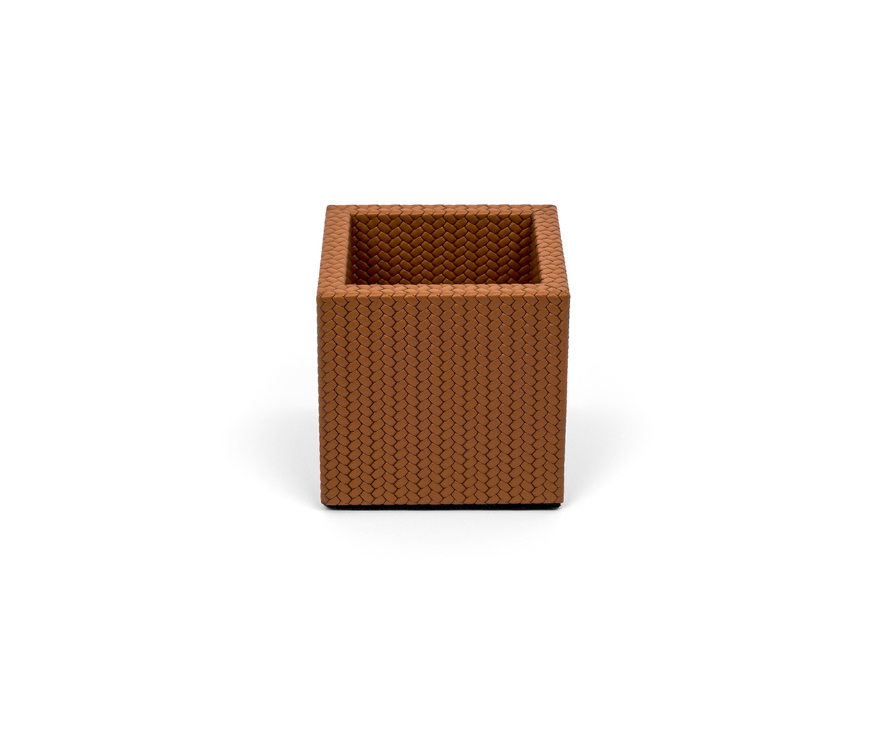Square Leather Pencil Holder, view 2