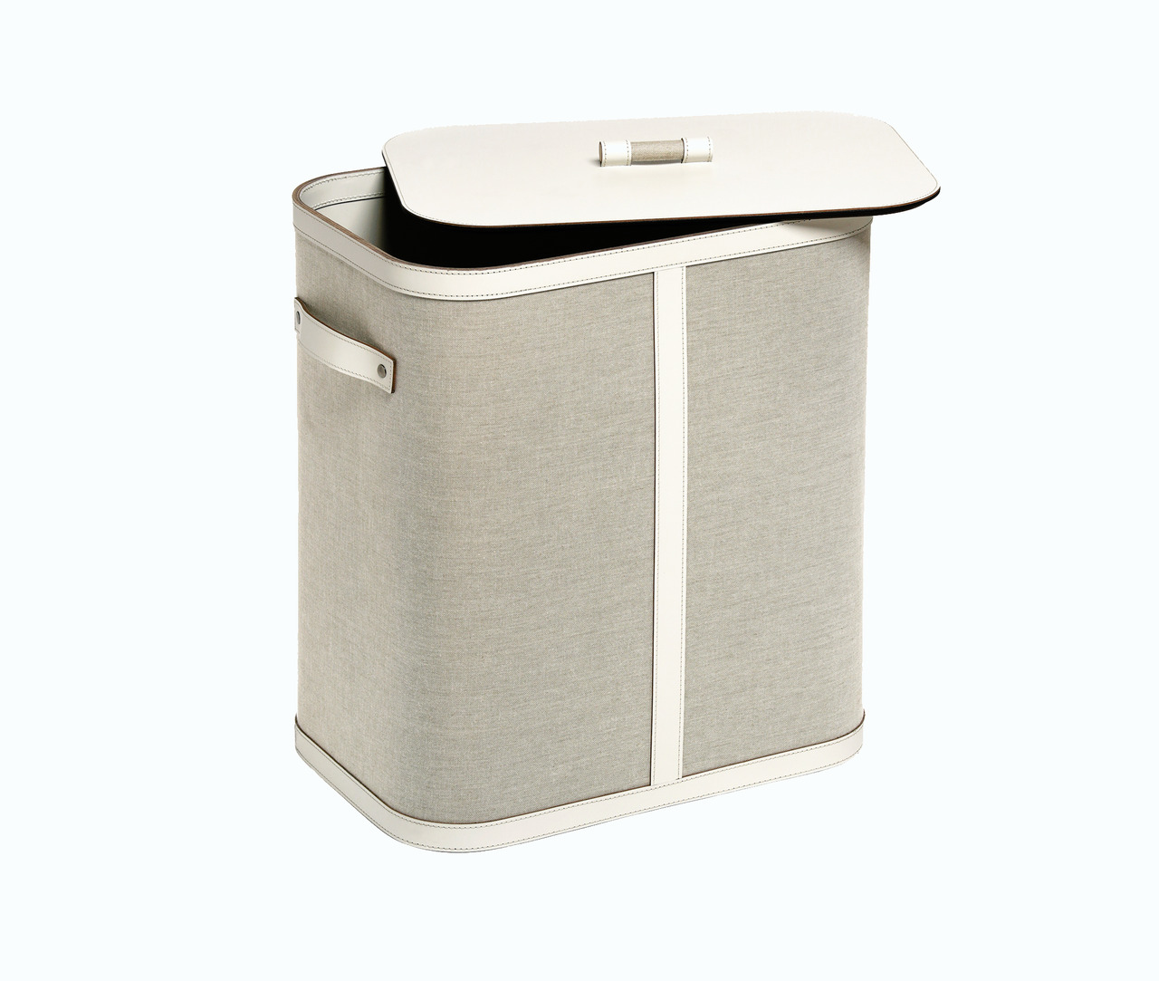 Penelope Rectangular Laundry Basket by Pinetti, view 2
