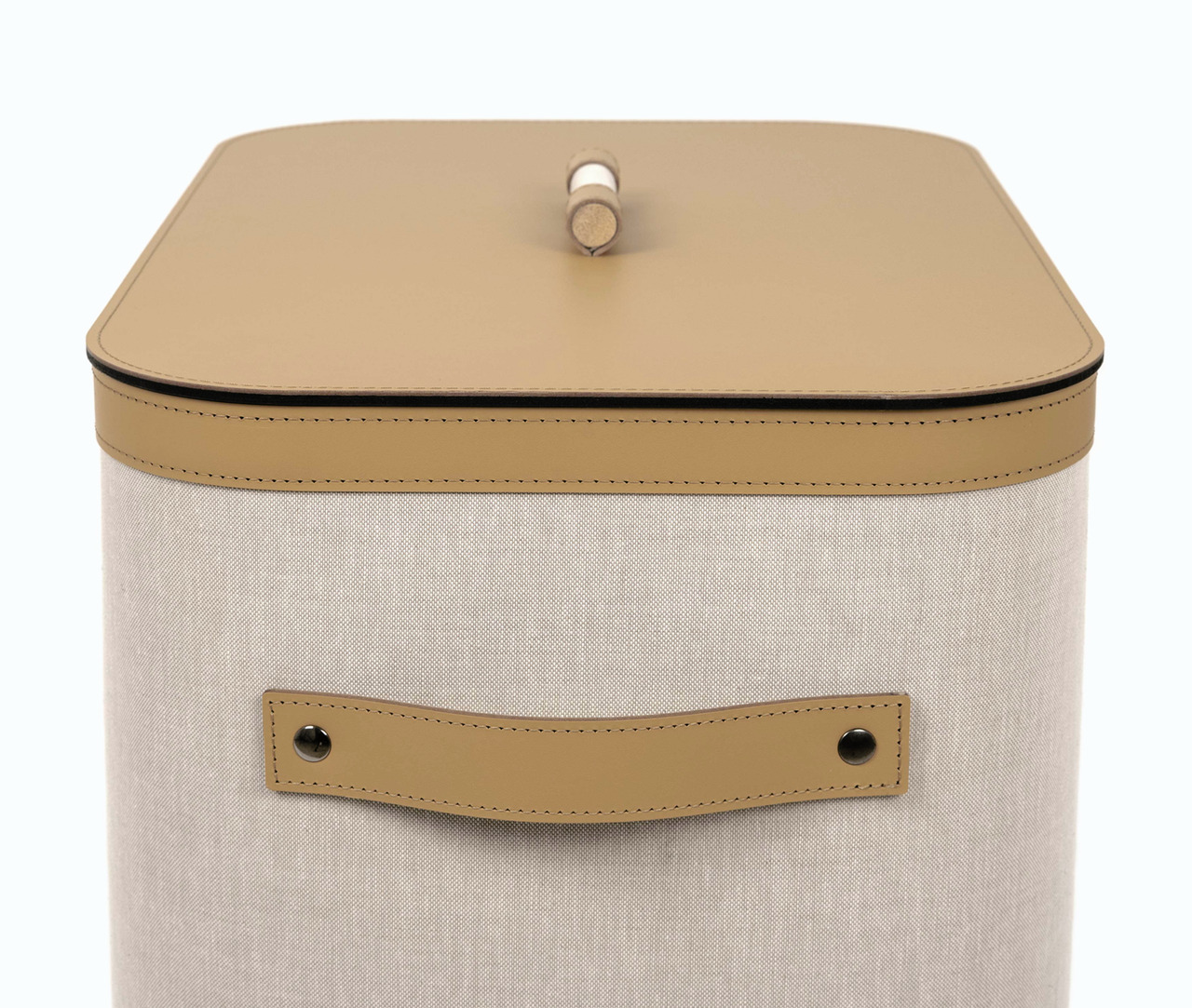 Penelope Rectangular Laundry Basket by Pinetti, view 4