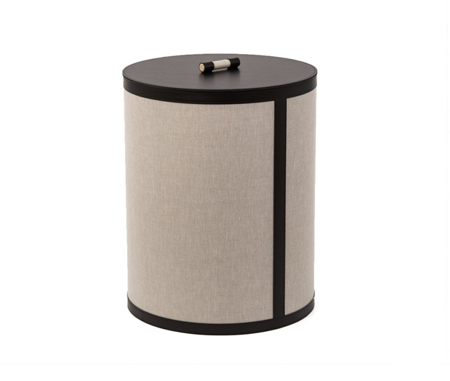 Low Round Penelope Laundry Basket | Pinetti