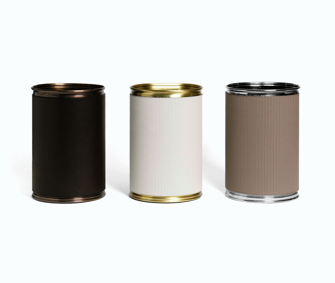 Round Metal Wastepaper Bin, view 4