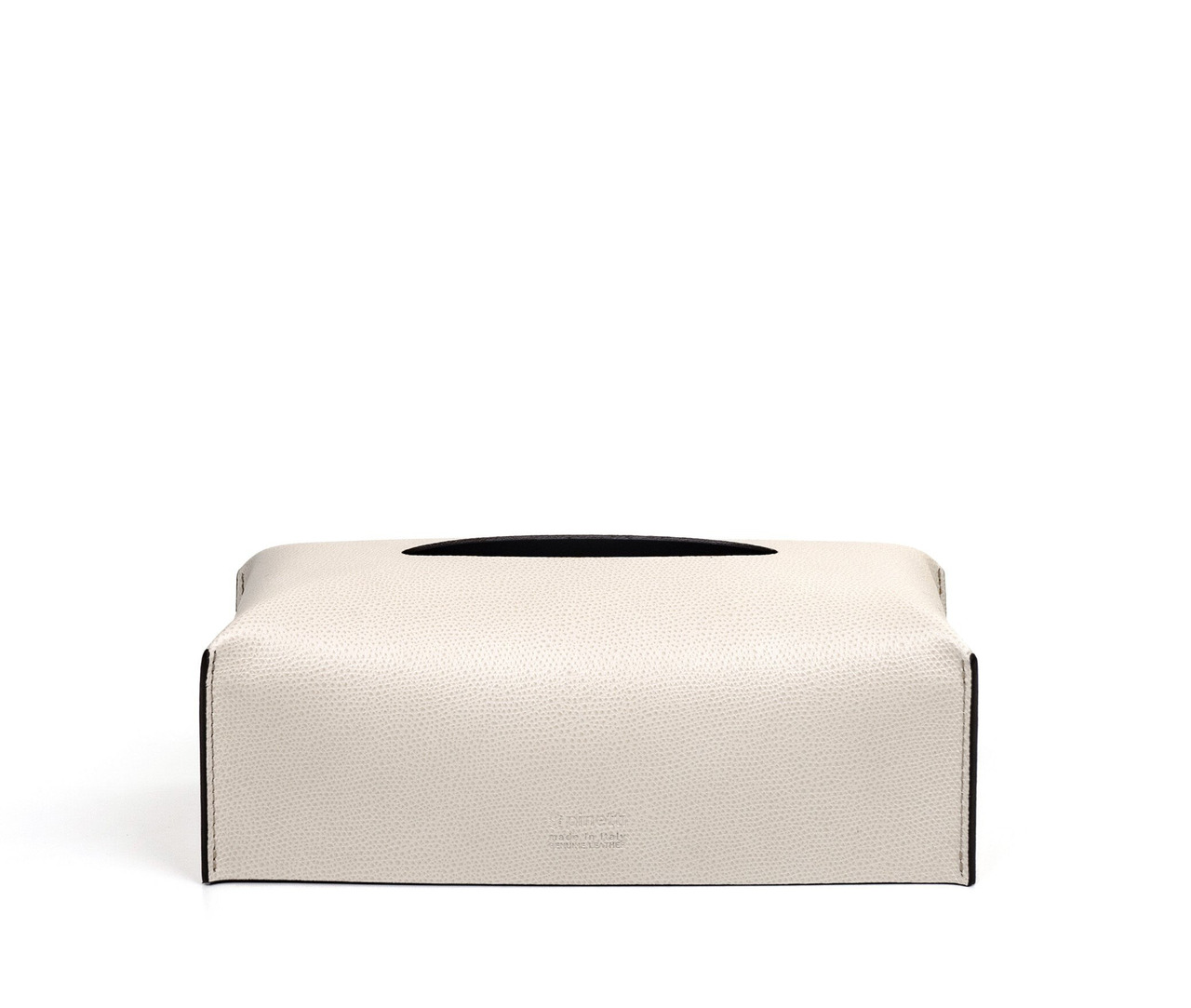 Soft Rectangular Leather Tissue Box