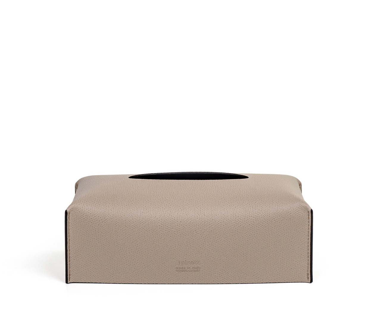 Soft Rectangular Leather Tissue Box, view 2