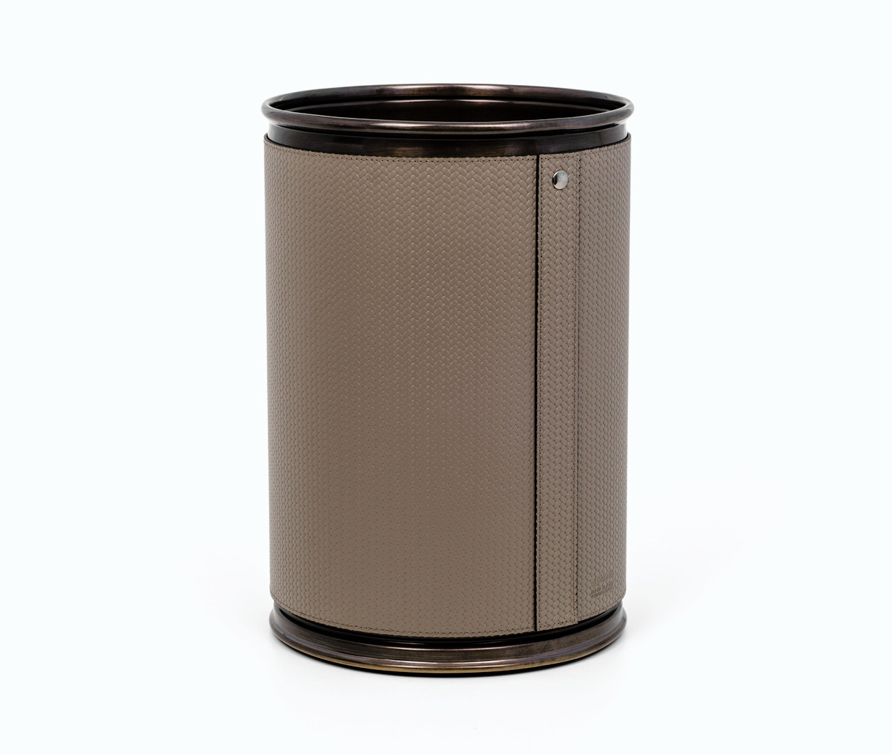 Round Metal Wastepaper Bin
