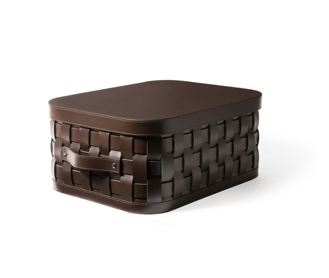 Demetra S Rectangular Basket with Lid