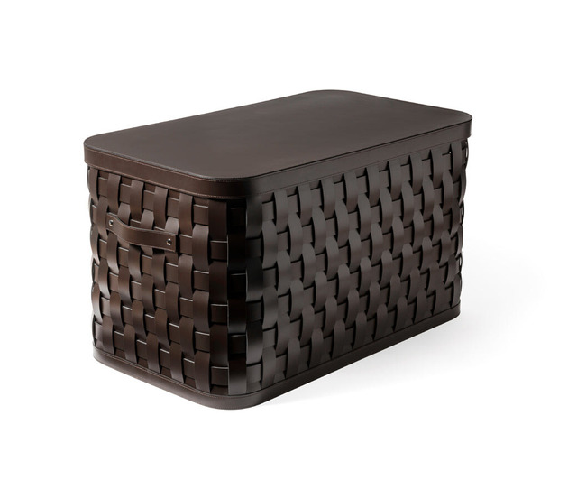 Demetra Rectangular Basket, Size L