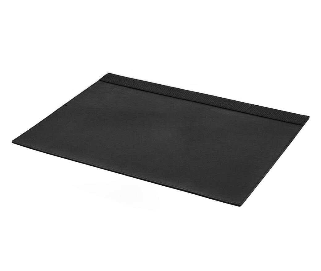 Pinetti Leather Desk Pad with Top Band