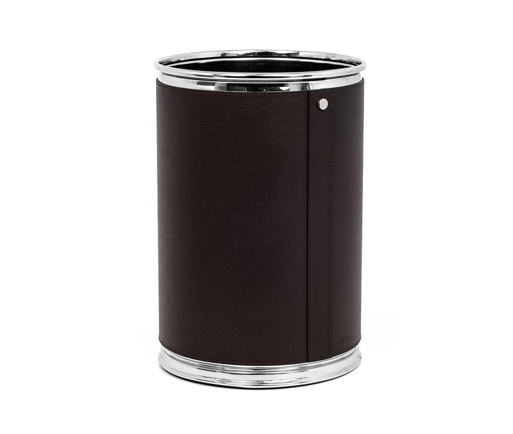 Round Metal Wastepaper Bin, view 2