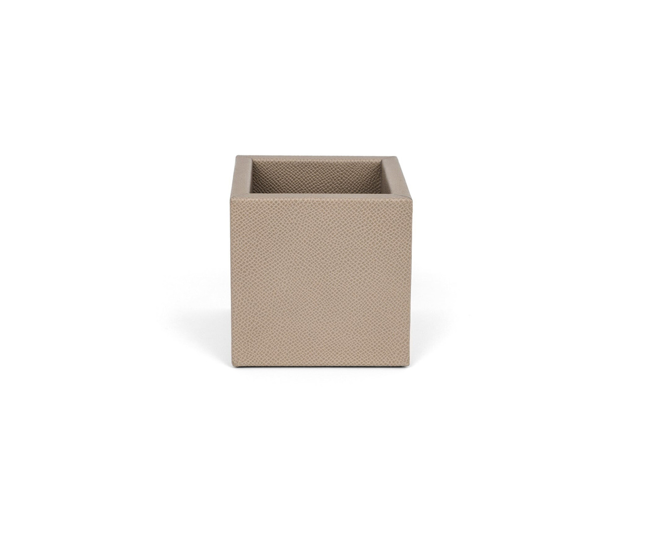 Square Leather Pencil Holder