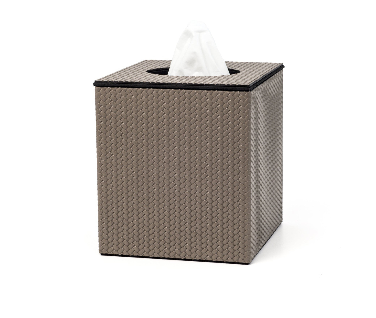 Square Tissue Box with Magnetic Lid, view 2