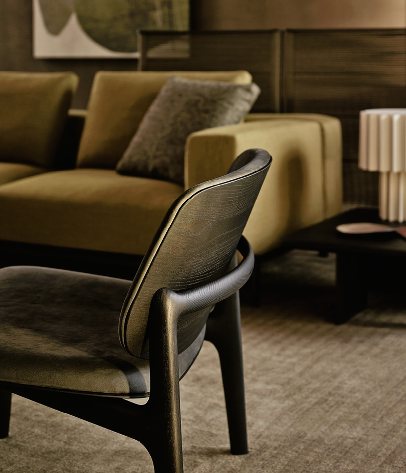 Curve Armchair, view 6