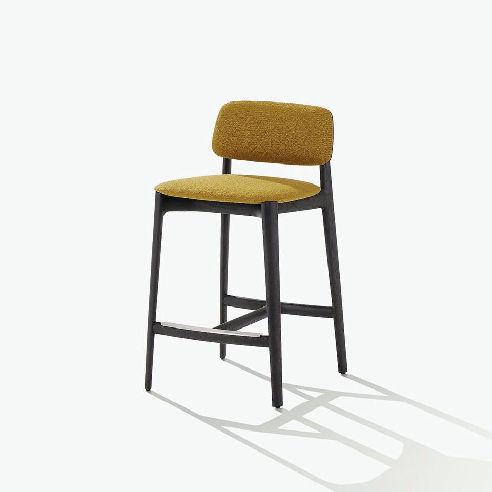 Curve Bar Stools by Emmanuel Gallina, view 3