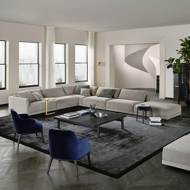 Frame Bamboo Silk Rug