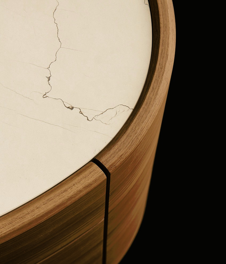 Kelly Chest of Drawers and Bedside Table, view 11