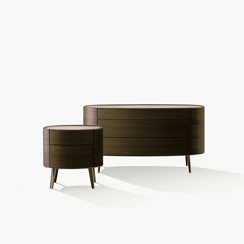 Kelly Chest of Drawers and Bedside Table, view 2