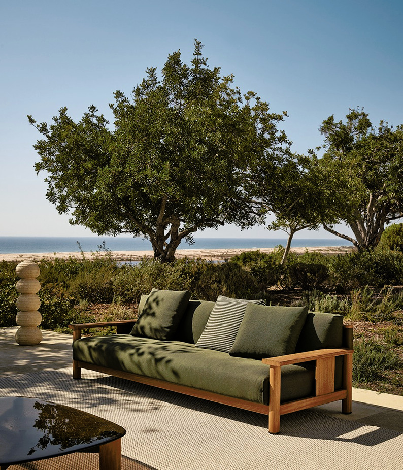 Ketch Outdoor Sofa, view 2