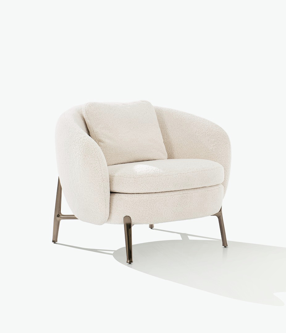 Orbis Armchair by Poliform
