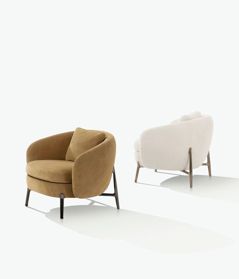Orbis Armchair by Poliform, view 6