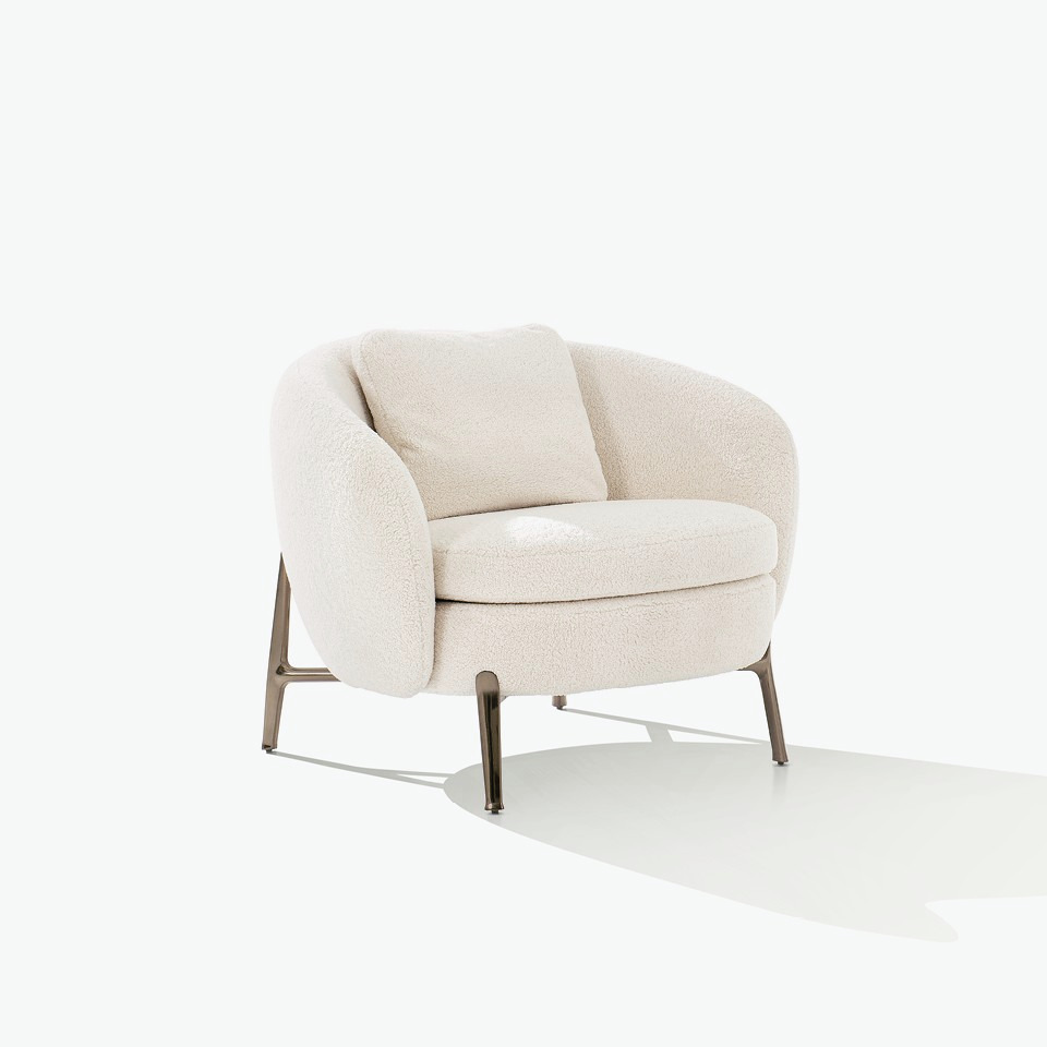 Orbis Armchair by Poliform, view 5