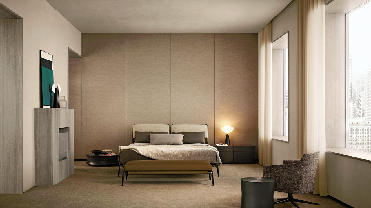 Park 1 Bed by Poliform, view 2