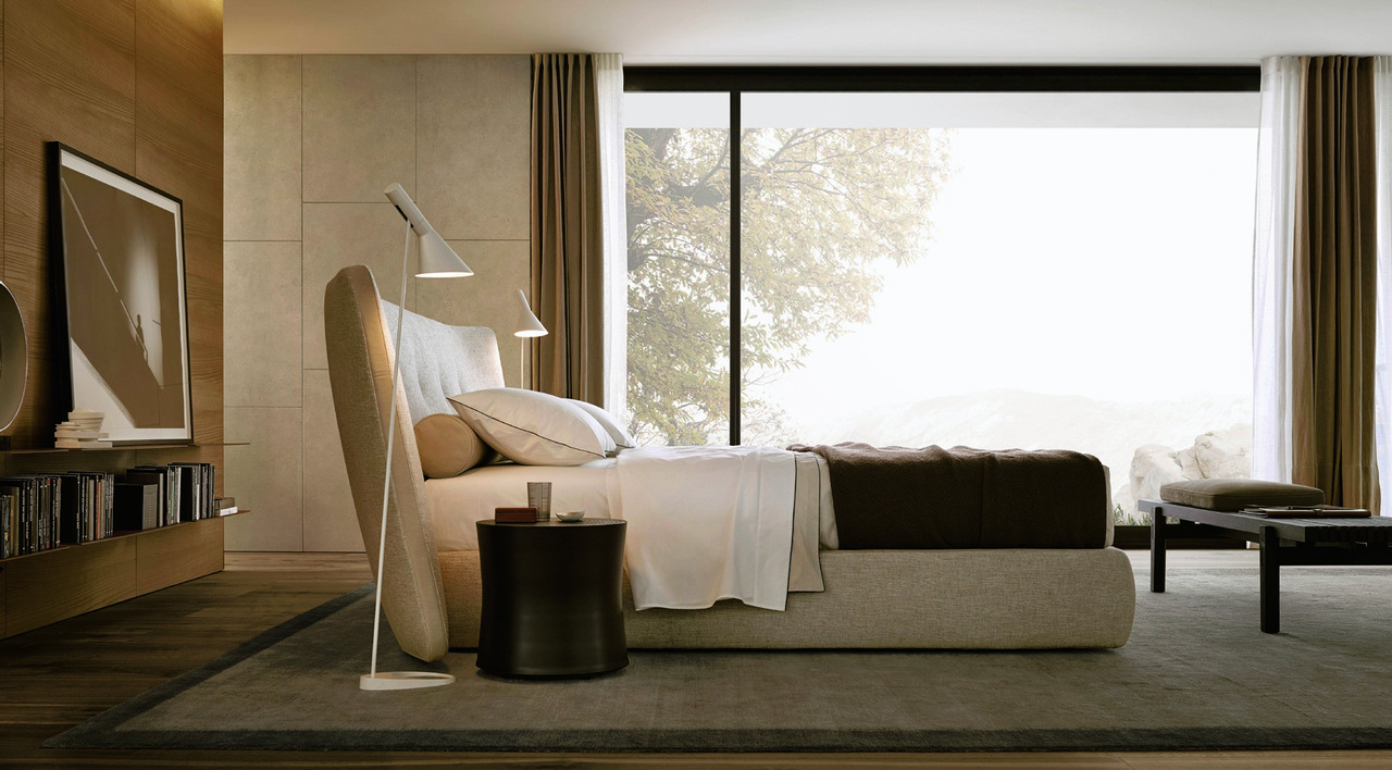 Rever Bed by Poliform, view 2