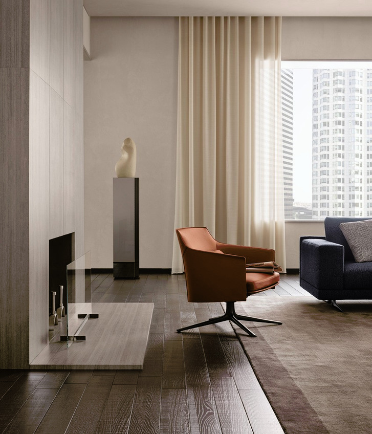 Stanford Armchair, view 3