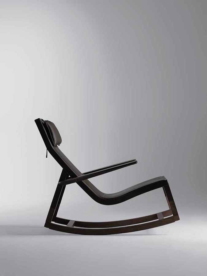 Don'do Rocking Chair by Poltrona Frau, view 4