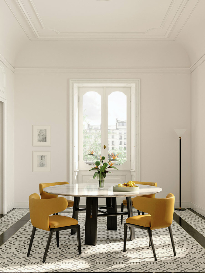 Duo Armchair, view 4