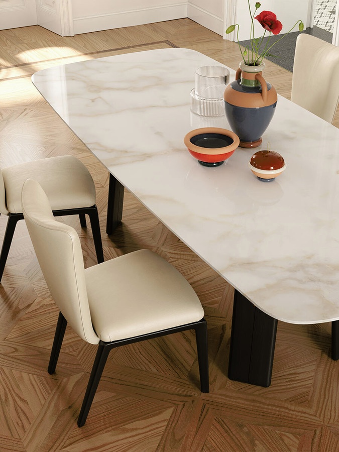 Duo Dining Table by Ceccotti Collezioni, view 3