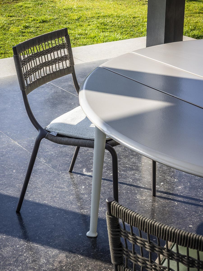 Solaria Outdoor Garden Chair by Poltrona Frau, view 4