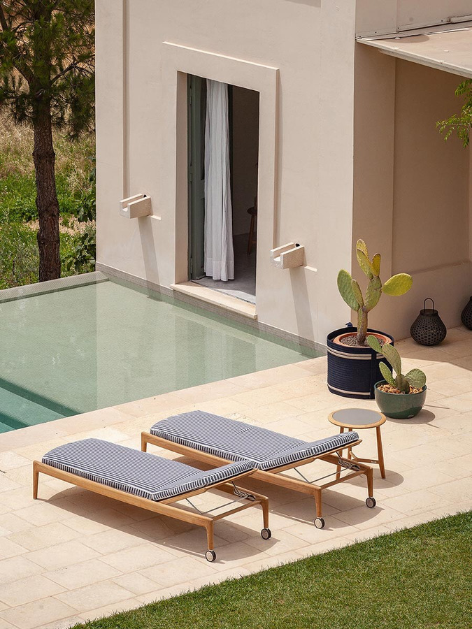 The Secret Garden Outdoor Side Tables, view 4