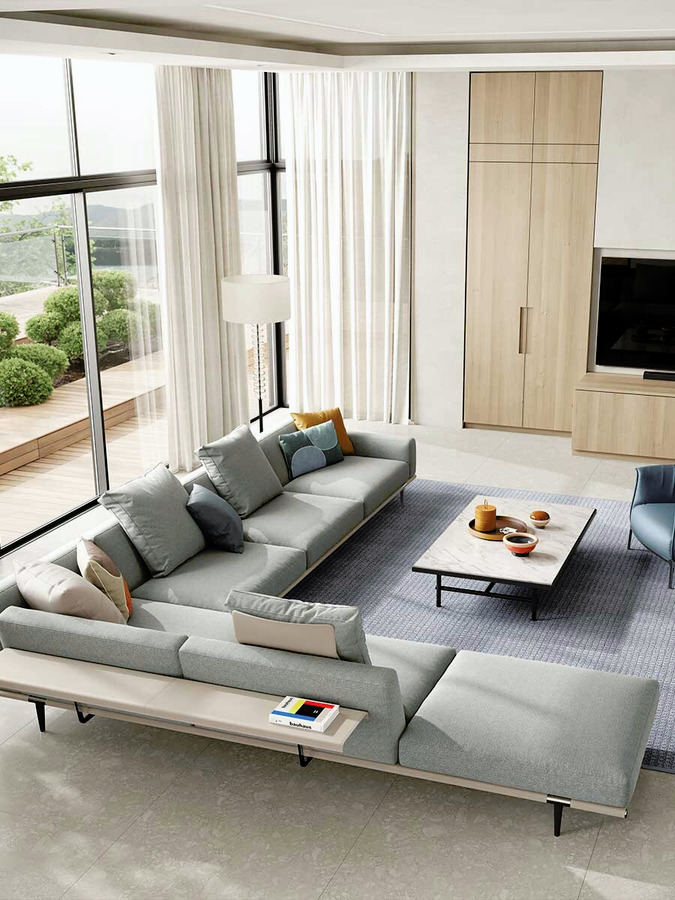 Let it Be Modular Sofa System, view 4