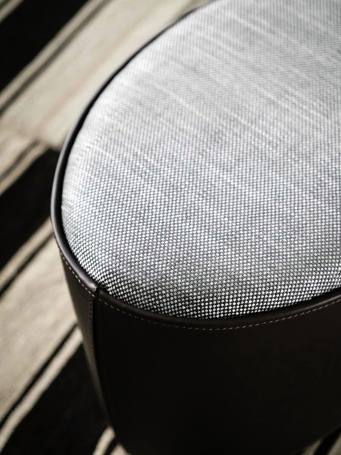 Mamy Blue Ottoman, view 6