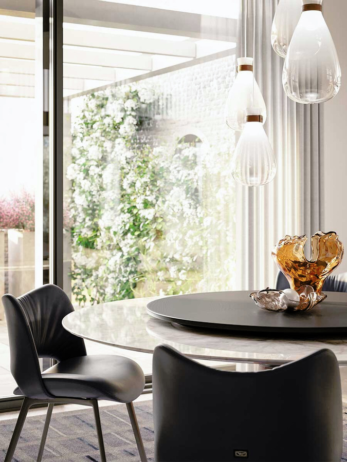 Mesa Due table by Poltrona Frau, view 4