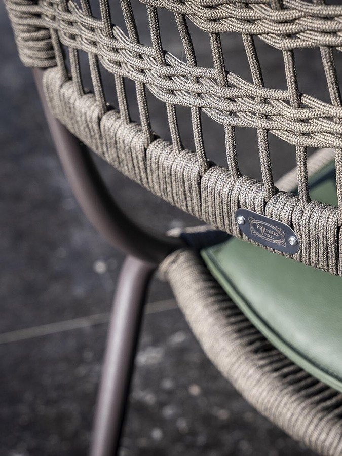 Solaria Outdoor Garden Chair by Poltrona Frau, view 6