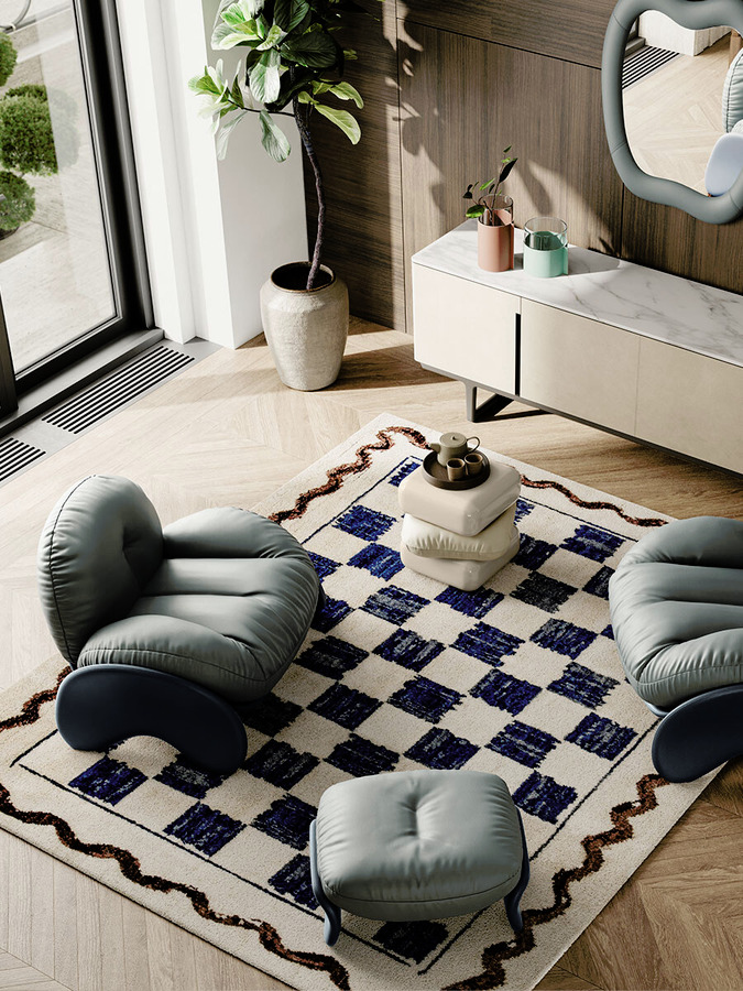 Squash Coffee Table by Poltrona Frau, view 6