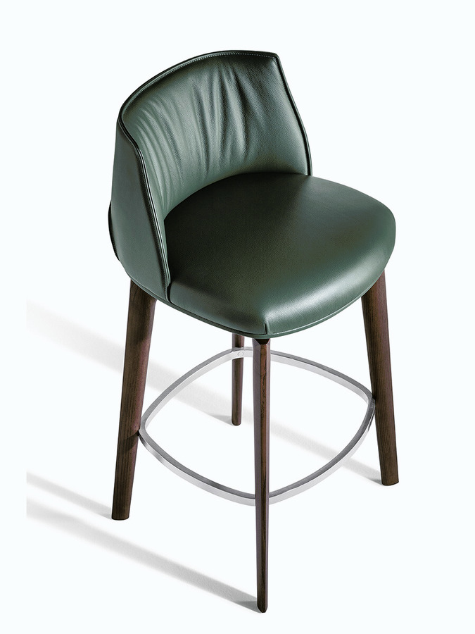 Archibald Bar Stool by Poltrona Frau, view 5