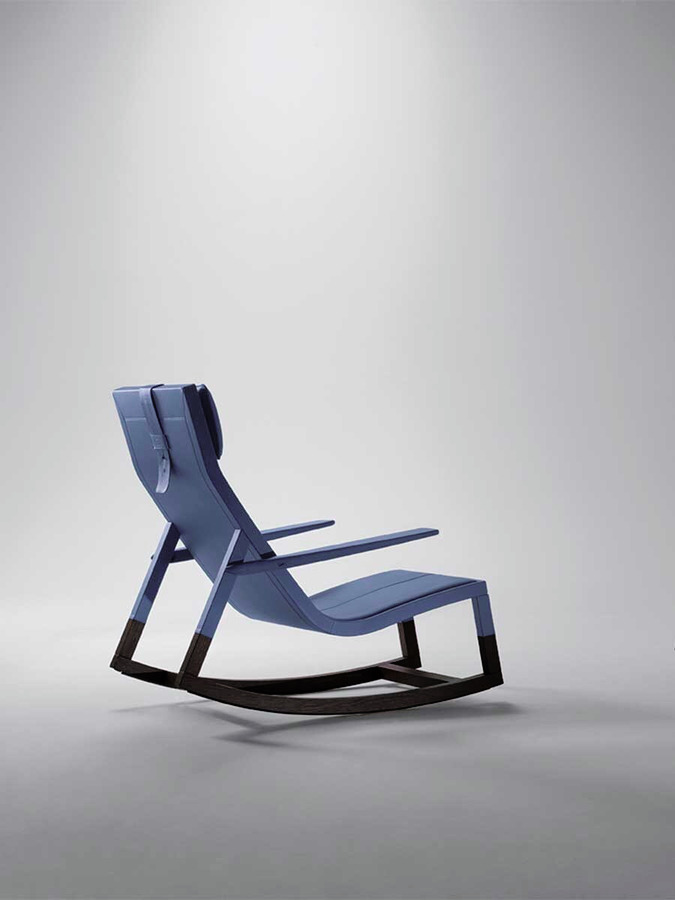 Don'do Rocking Chair by Poltrona Frau, view 7